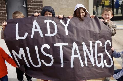 Lady Mustangs State Bound for 9 am. Tip Thursday