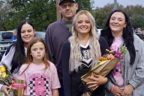 Senior Band, Cheer and Softball and Parents Honored