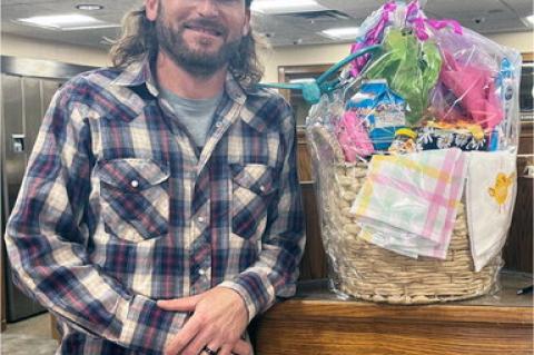 Congratulations to Daniel Cummings for finding the mystery egg in the scavenger hunt