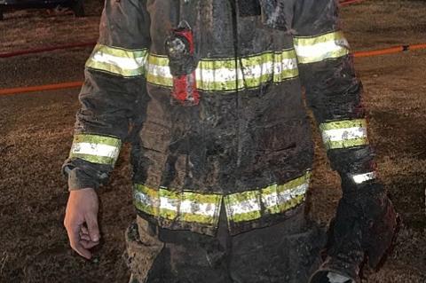 Fire Consumes mobile home
