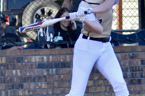 Kryslyn Stephens went 3 for 3 at the plate against Ripley.