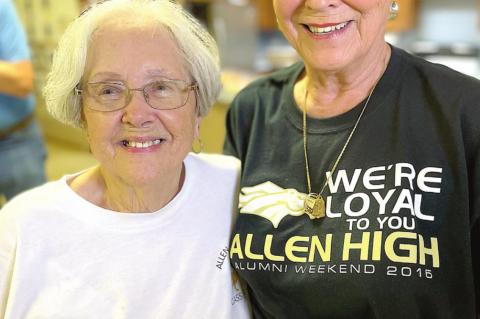 Joy McDonald Anderson and Billie Ann Cozad Pipkin