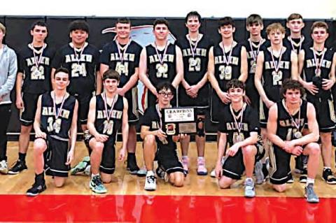 Mustang Men are Champions of Tourney