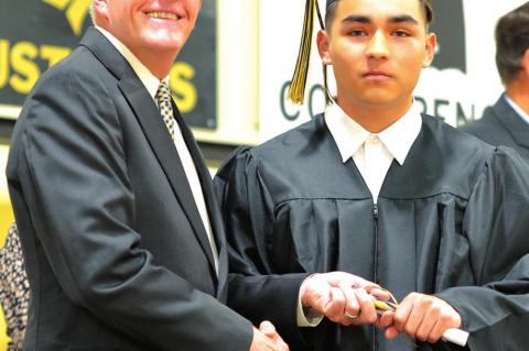 Superintendent Hiatt & Rudy Medina