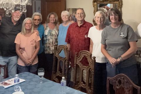 Spending time at the Bullard home this past weekend were Rod Bailey, Allen; Fred Ellis of OKC; Stephanie Phillips of OKC; Margaret Bailey, Allen; Theda Ellis, OKC; Carol Ellis, Ada; Wayne and Pat Bullard, Allen; Lesli Costner of Allen; and Scott Bailey of
