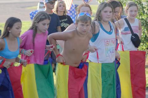 The Sack Races were