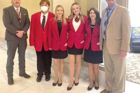 A few of Allen FCCLA members