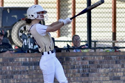 Caityn Williams had a double and 2 RBIs in the Milburn game.