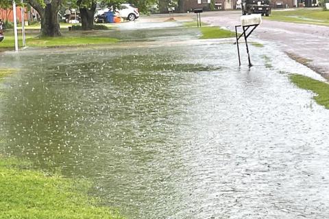 Local Rainfall Totals over 6 inches