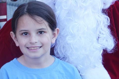 Anni King is always on the nice list. She added more big sister duties to her list this year.