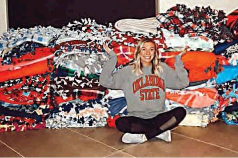 Miranda Raney starts All Tied Together Blanket Drive