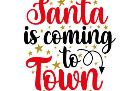 Big Day Saturday Santa Arrives at 2 Drawing to follow