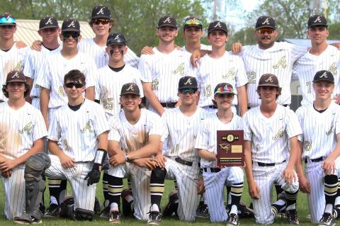 District Champions!! Pictured front, left to right