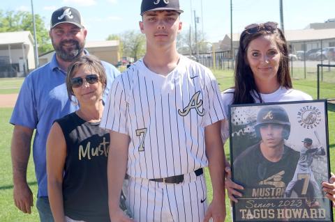 Baseball Seniors and Parents are Honored
