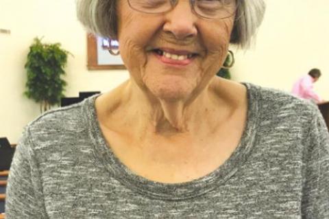 Joy Anderson Selected Nutrition Site Citizen of the Week