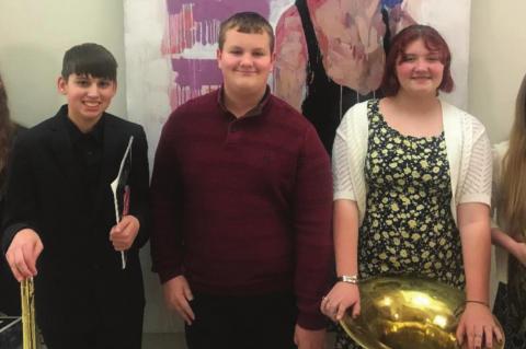 AMS and AJHS 2022 ECU All-District Honor Band