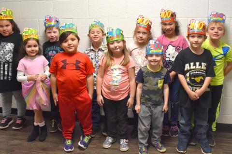 Allen Celebrates 100 Days of School