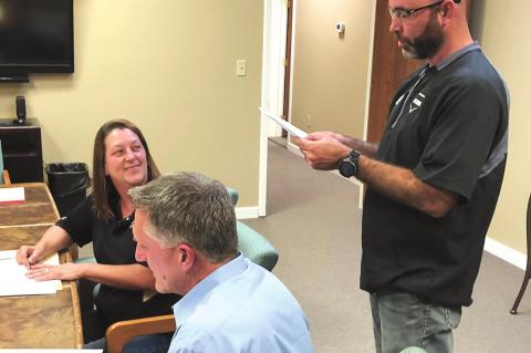 Maloy retires, Rinehart new School Board President