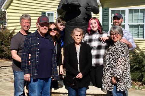 There was a family gathering at Pete’s Place