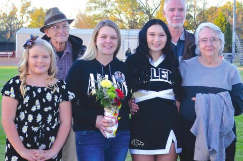 Football / Cheer Seniors and Parents Honored