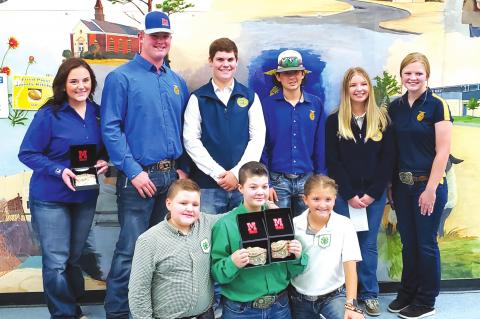 Pontotoc County Fair Placings for Allen 4-H and FFA