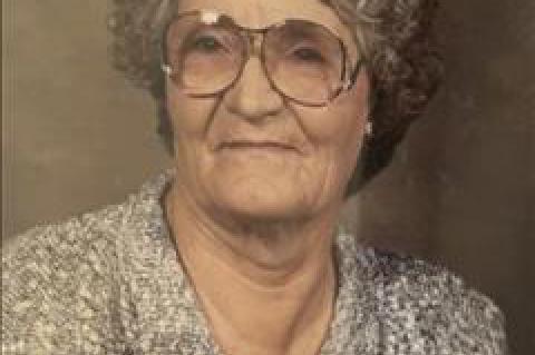 Service held for Anna Hayes