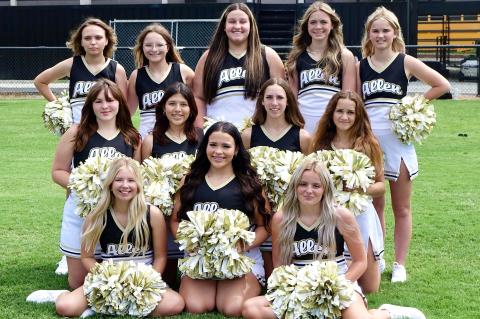 The Allen Cheerleaders have been working hard getting ready for the upcoming cheer season