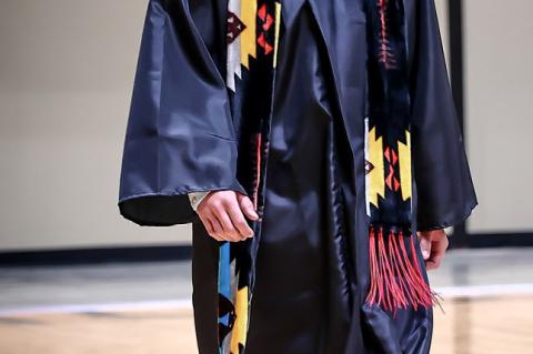 Kaden Ashby at graduation