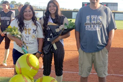 Softball Seniors Honored