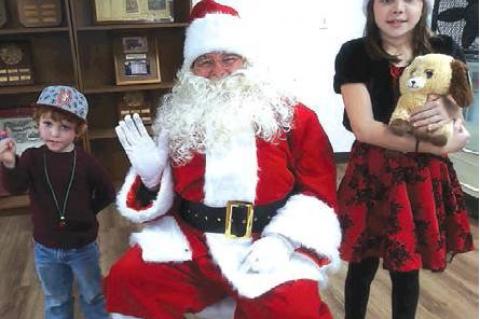 Santa Came to the Atwood Christmas Party
