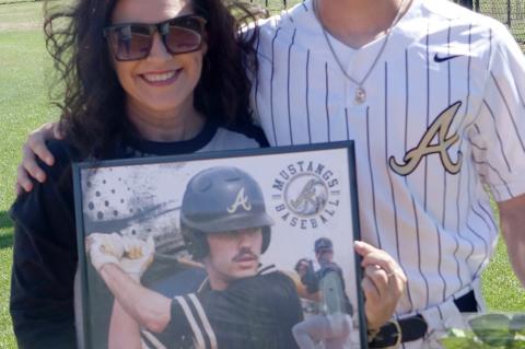 Baseball Seniors and Parents are Honored