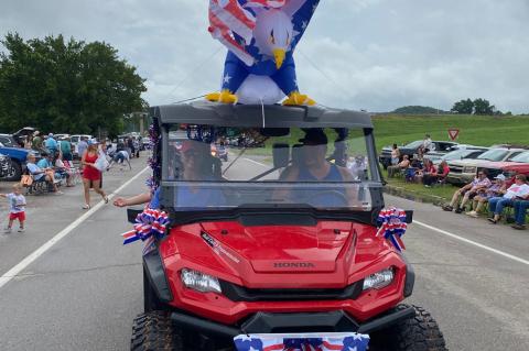 Calvin Oklahoma had their usual huge 4th July parade last Friday with lots of entrants. The parade was followed by a fun filled day that people from all over the area look forward to. Great job Calvin!