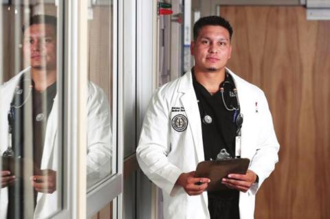 Brandon Postoak honored by Chickasaw Nation