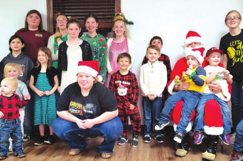 This is the Atwood community Christmas picture