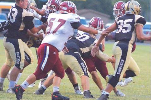 Mustangs Roughed Up at Home