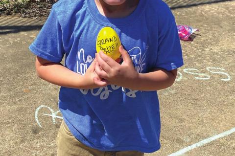 Calvin Egg Hunt