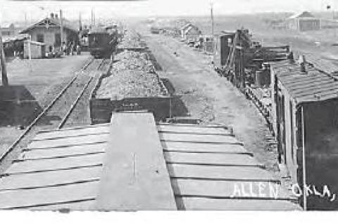 History of Trains in Allen