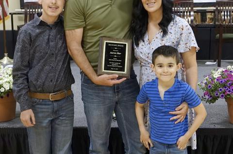 The Allen Board of Education honors