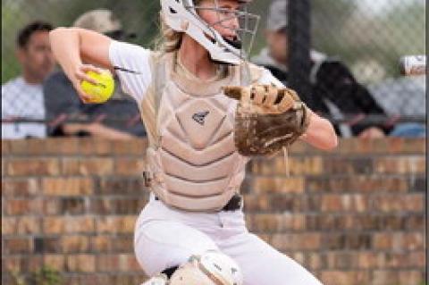 Allen Senior Alexis Slabaught and the Lady Mustangs travel to Vanoss and Wetumka this week